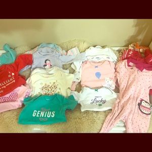 Baby girl bundle 0-3